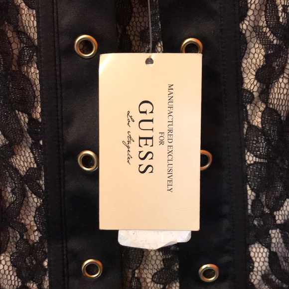 NWT GUESS Corset Bustier - Picture 3 of 3